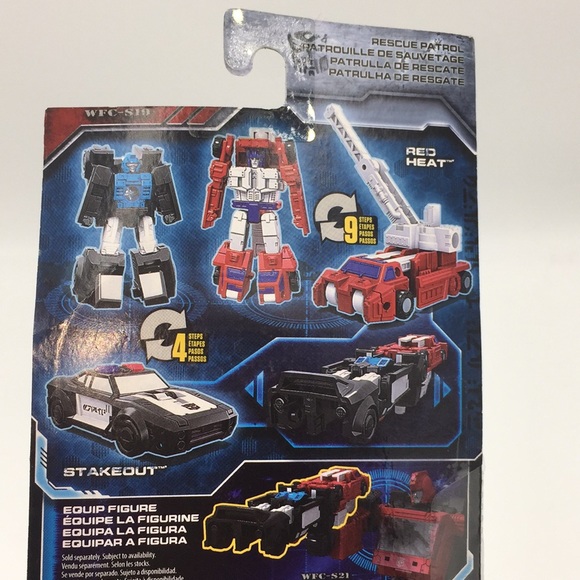 Transformers Siege War For Cybertron Trilogy Red Heat & Stakeout New in Package - Picture 10 of 11